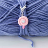  Kawaii Lollipop Crochet Stitch Marker by Twice Sheared Sheep sold by Lift Bridge Yarns