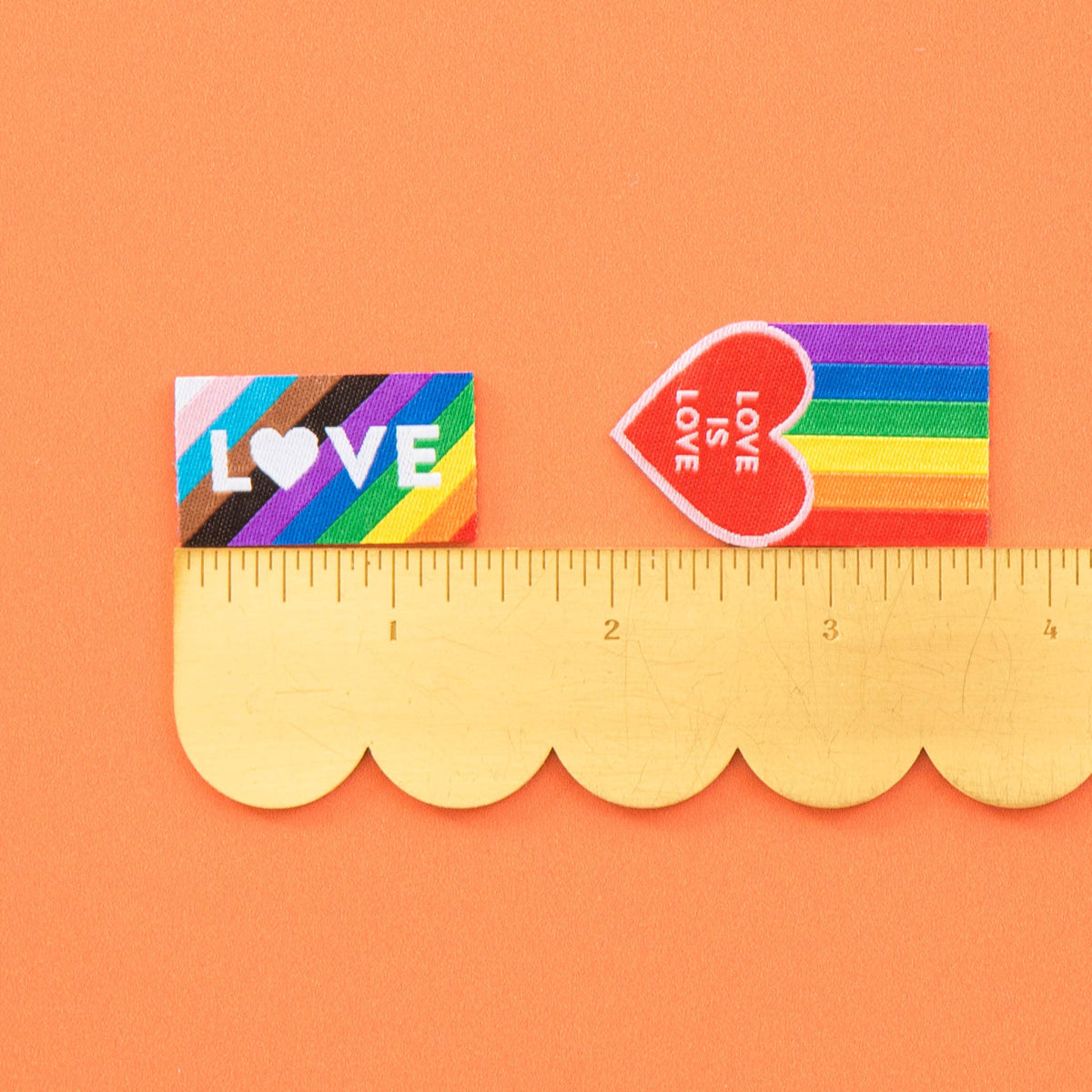 Pride Rainbow Iron-on Label Multipack | Sew-in Labels