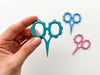 Small Flower Embroidery Scissors