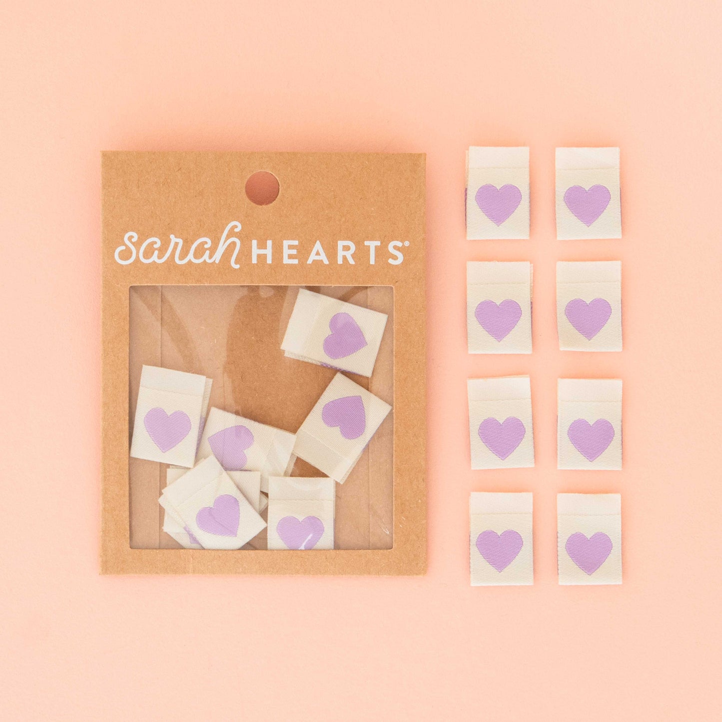 Purple Heart Sew-In Labels | Sew-in Labels