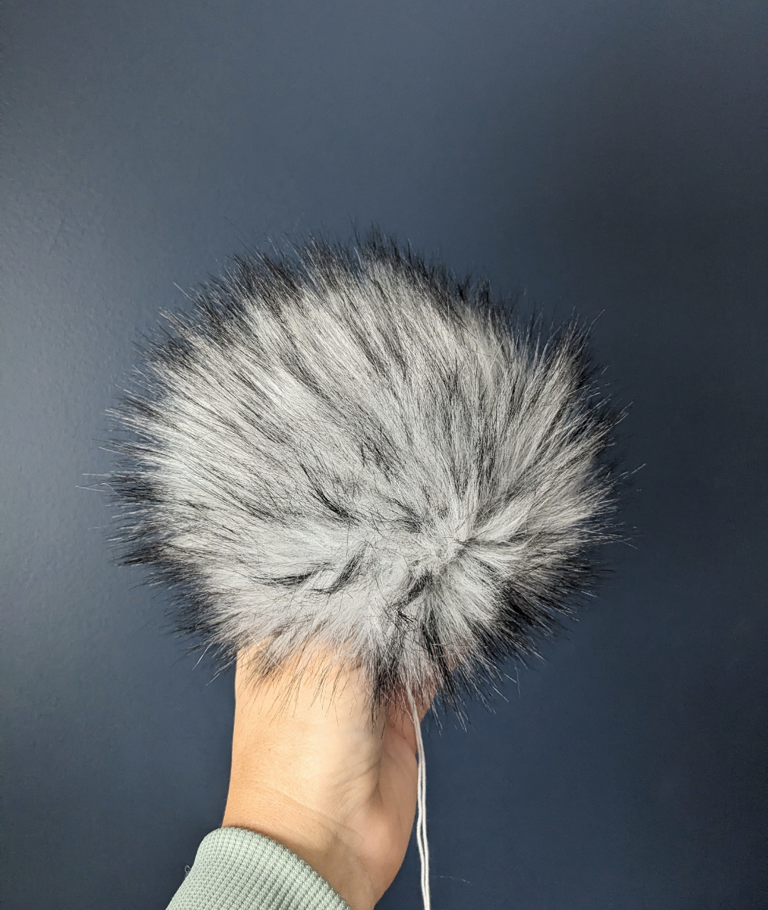 Handmade Faux Fur Pom Pom | Chinchilla | Pom Pom