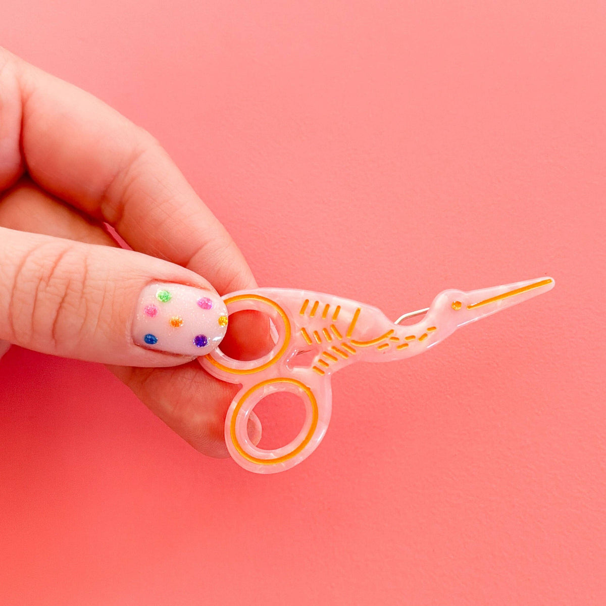 Stork Scissors Hair Clip: Sarah's Signature Pink Edition | Hair clip