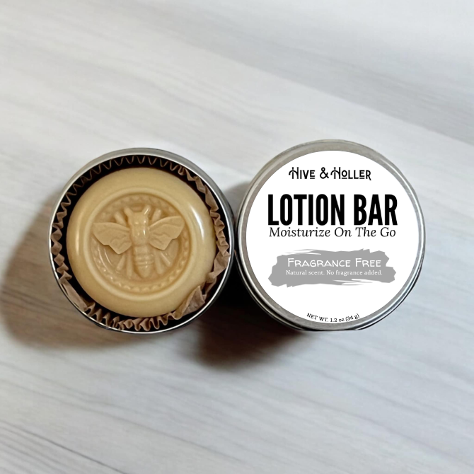 Fragrance Free Solid Lotion Bar | Lotion