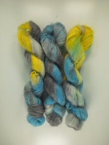   Fuzzy Wuzzy - Entering Totality (Eclipse Colorway) by MooRoo sold by Lift Bridge Yarns