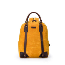   Maker's Canvas Backpack | Mustard by della Q sold by Lift Bridge Yarns