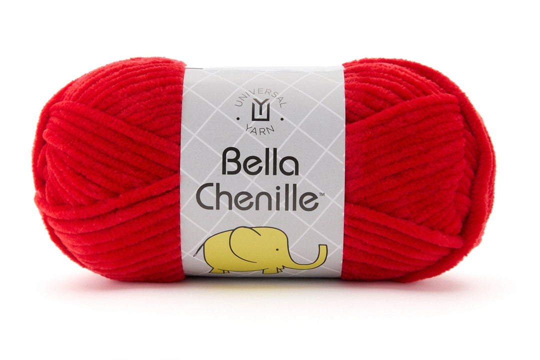 Bella Chenille Apple Red (117) | Yarn - Super Bulky