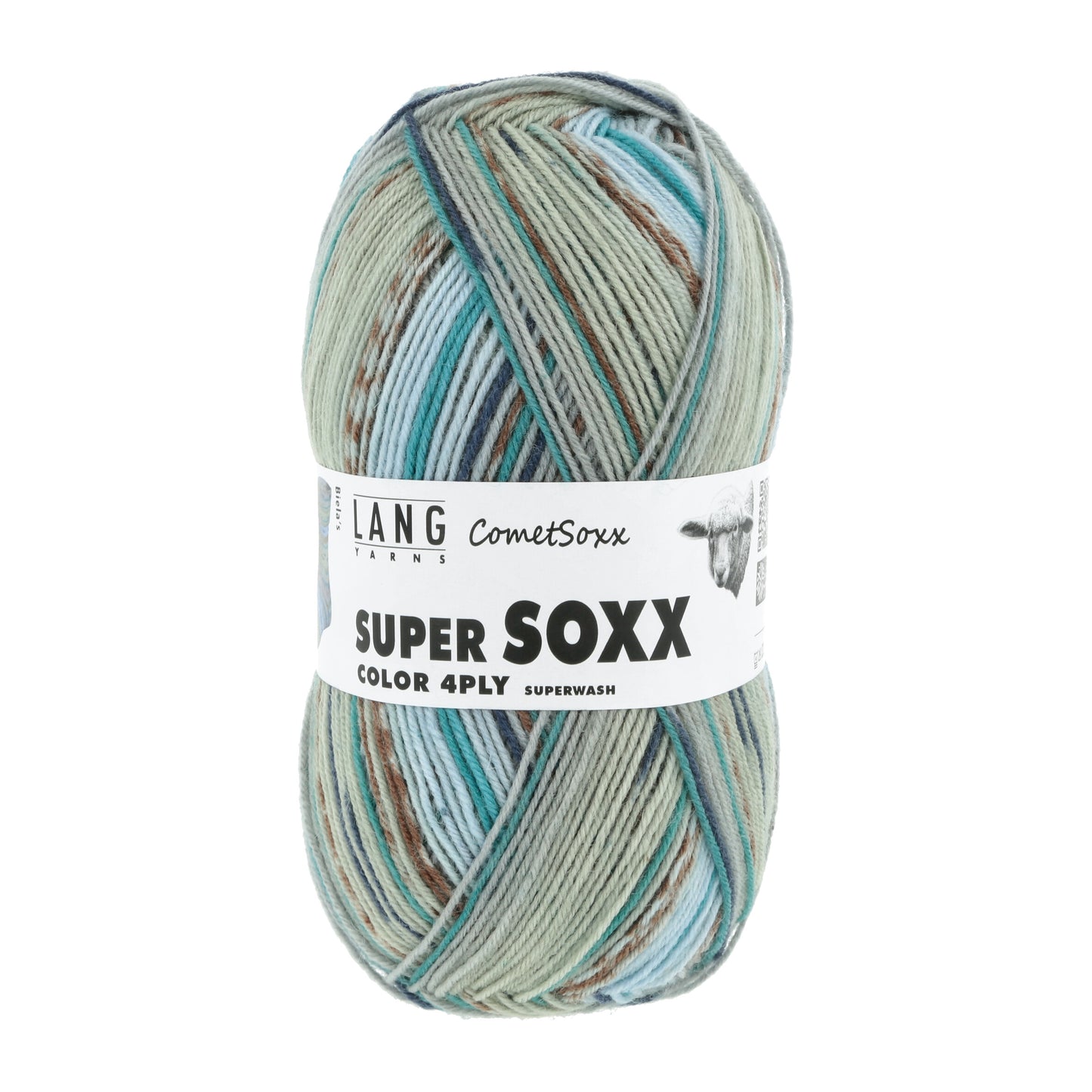 Super Soxx Color 4ply Biela's (493) | CometSoxx | Yarn - Fingering
