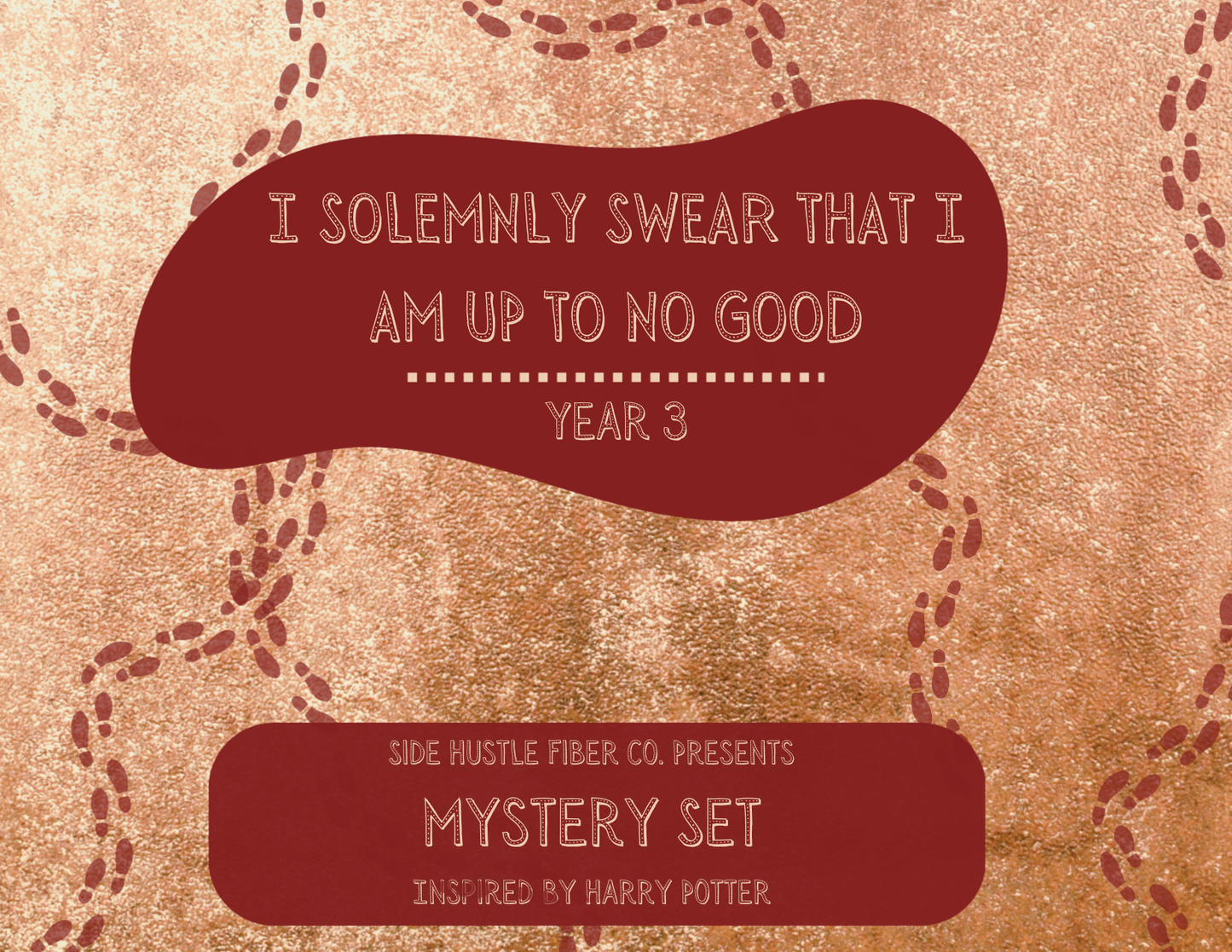 I Solemnly Swear That I Am Up To No Good - Year 3 | A Harry Potter Themed Holiday Mini Skein 2025 Advent | Consignment - Fingering