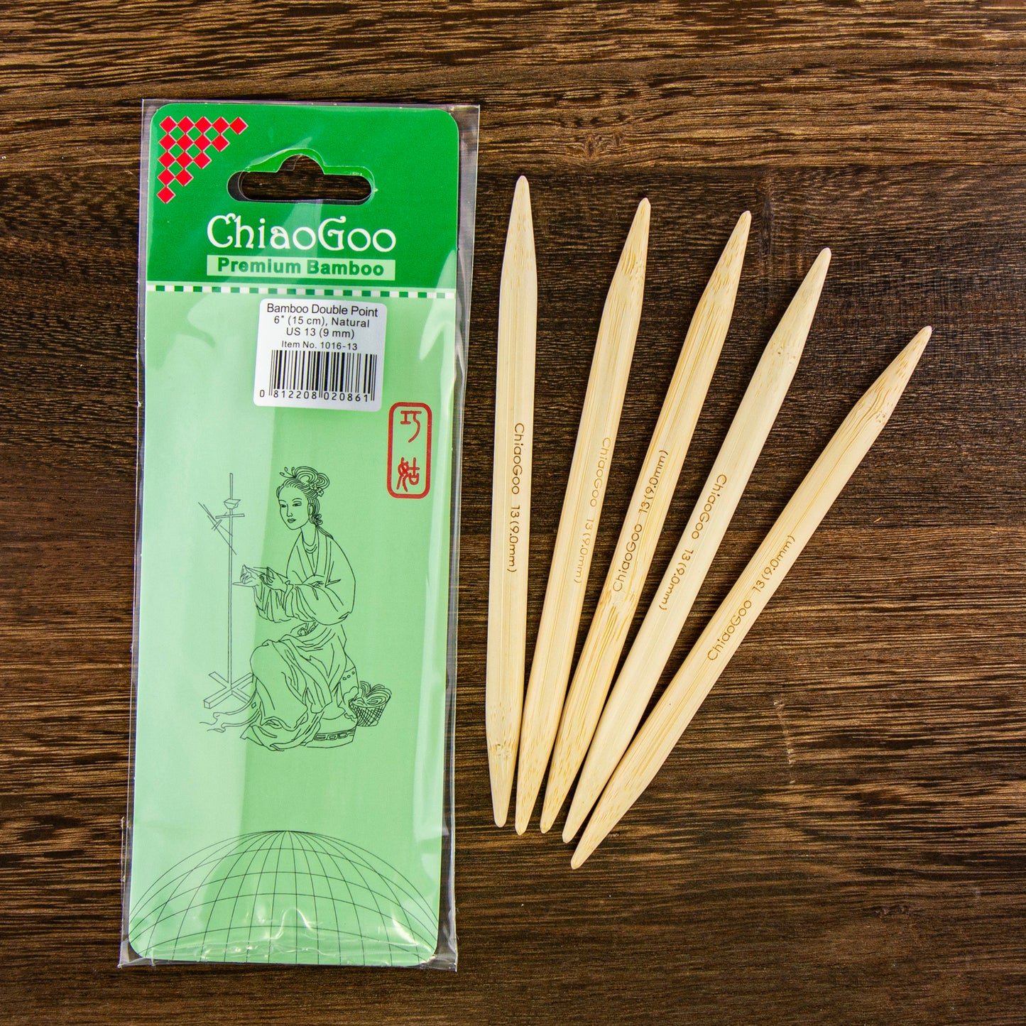 Double Pointed Needles | Bamboo - 6 inch | Needles