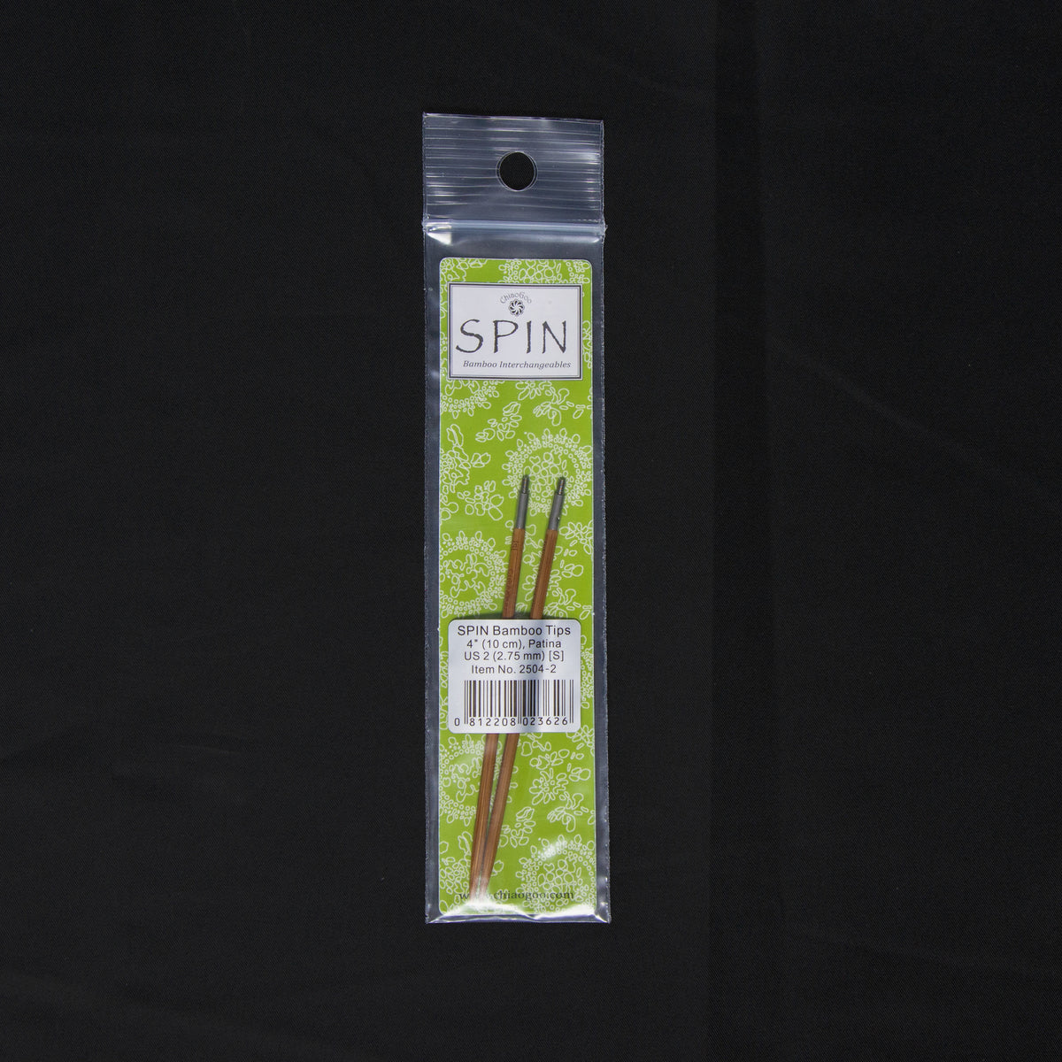 Interchangeable Needles | SPIN Bamboo Tips - 4 inch | Needles