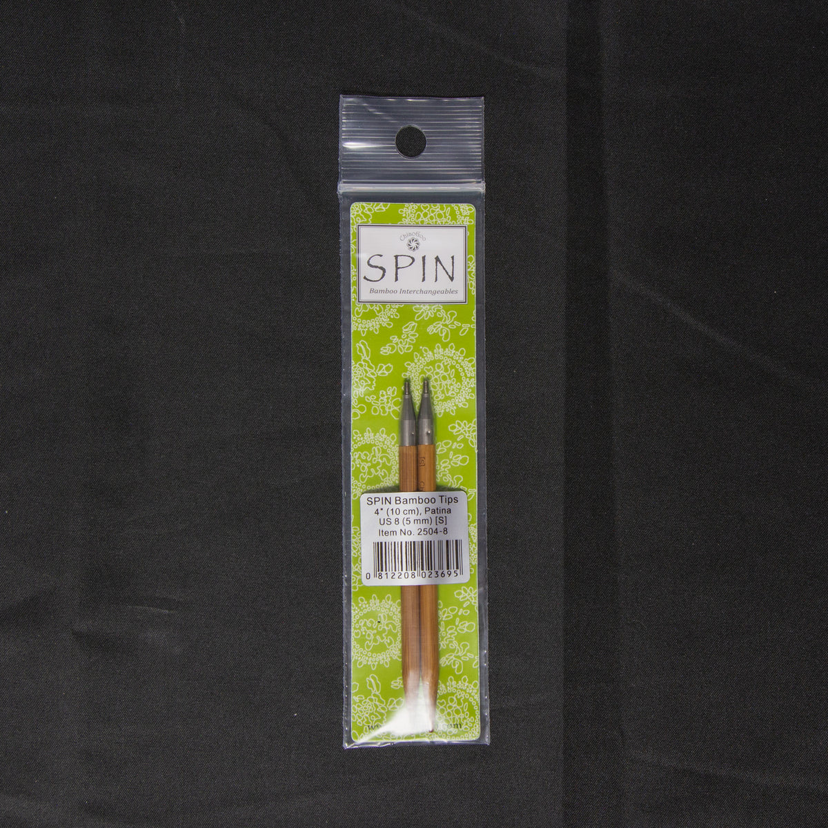 Interchangeable Needles | SPIN Bamboo Tips - 4 inch | Needles