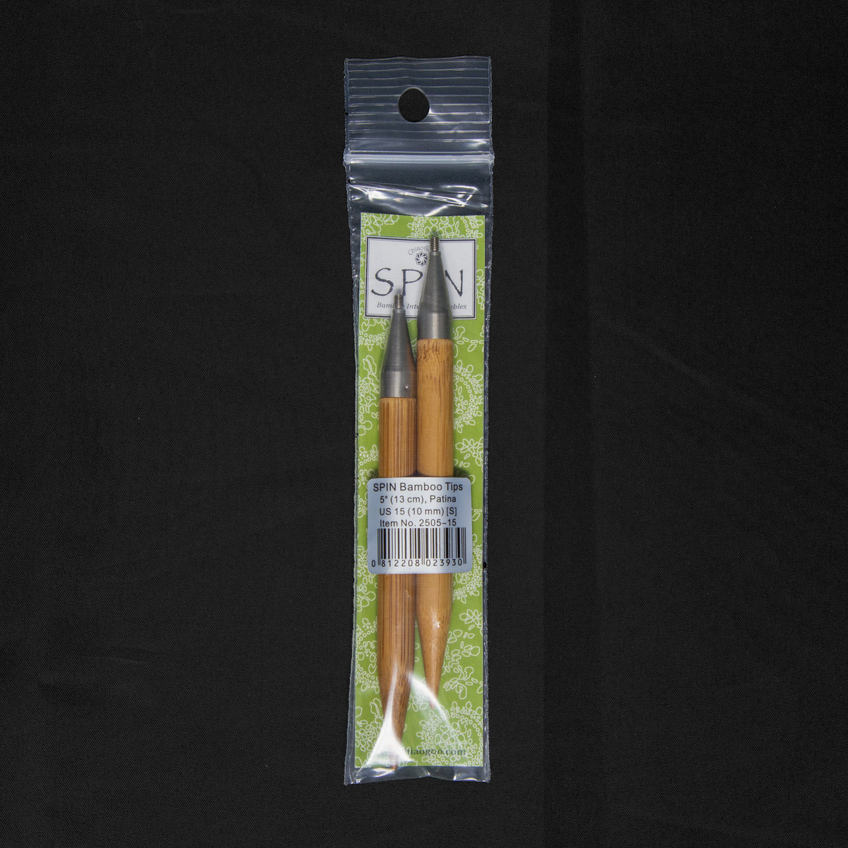 Interchangeable Needles | SPIN Bamboo Tips - 5 inch | Needles