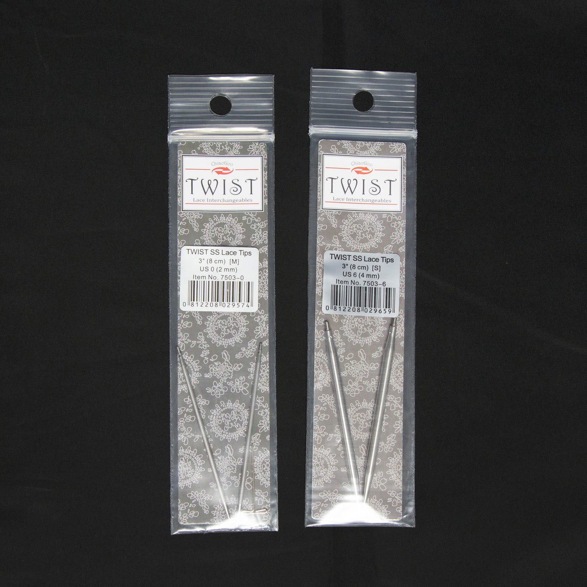 Interchangeable Needles | TWIST Lace Tips - 3" | Needles