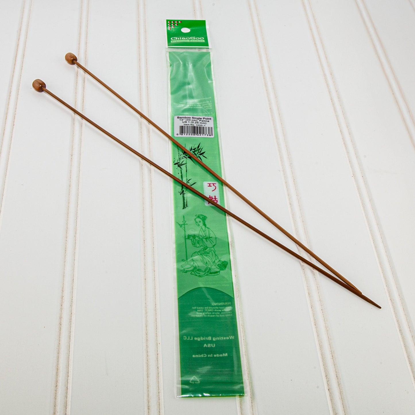 Single Point Straight Needles | Patina - 13