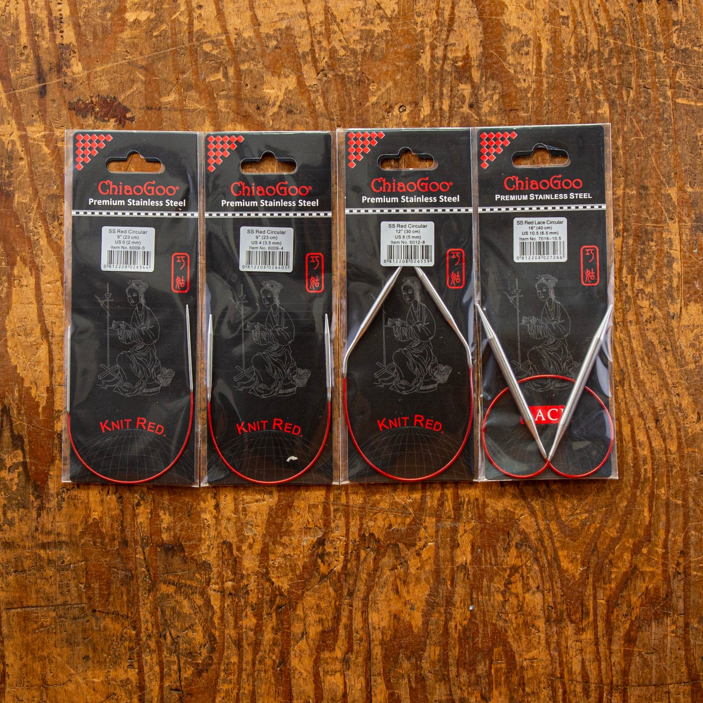 Circular Needles - Fixed Length | Knit Red | Needles