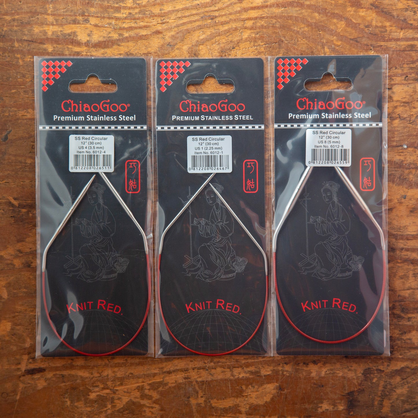 Circular Needles - Fixed Length | Knit Red | Needles