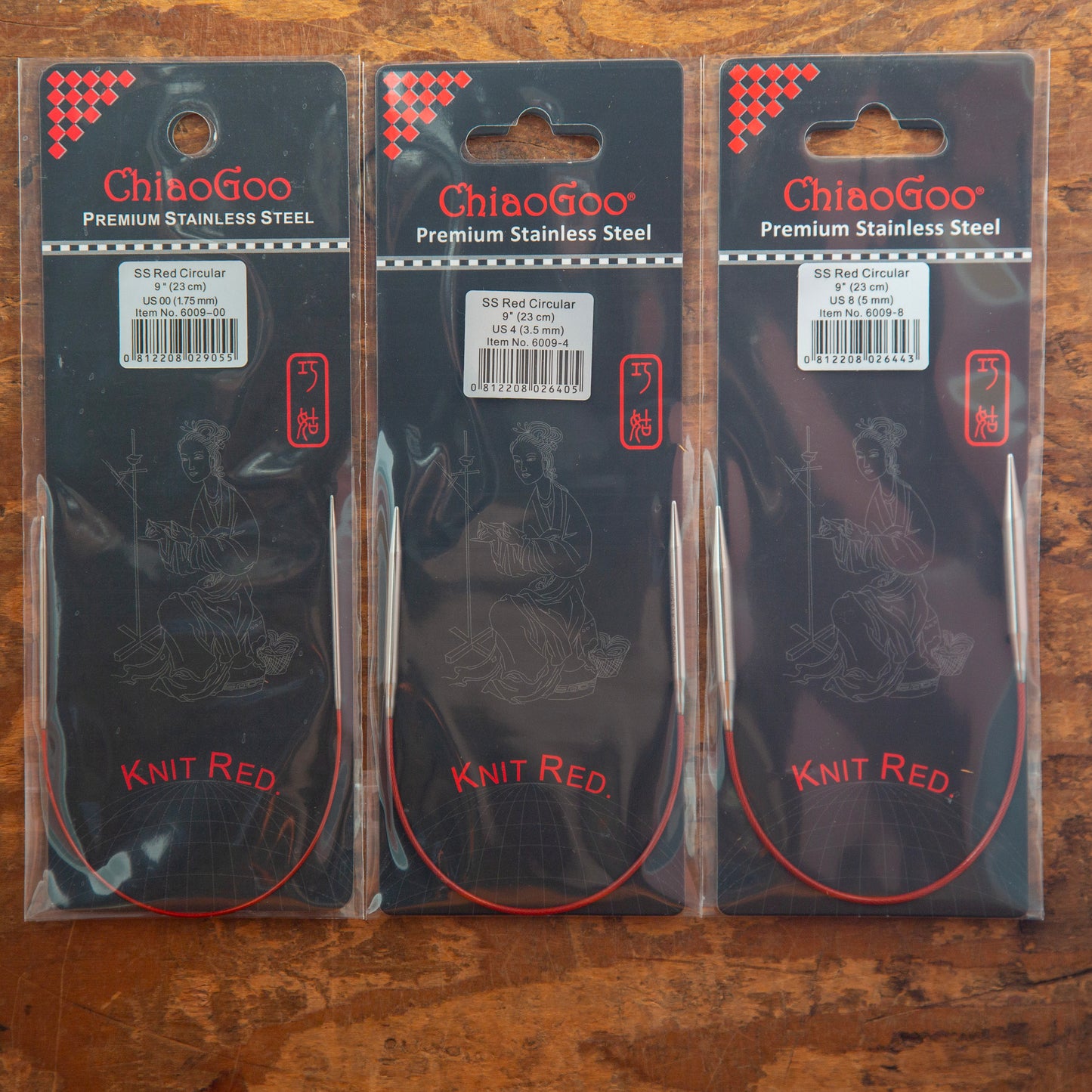 Circular Needles - Fixed Length | Knit Red | Needles