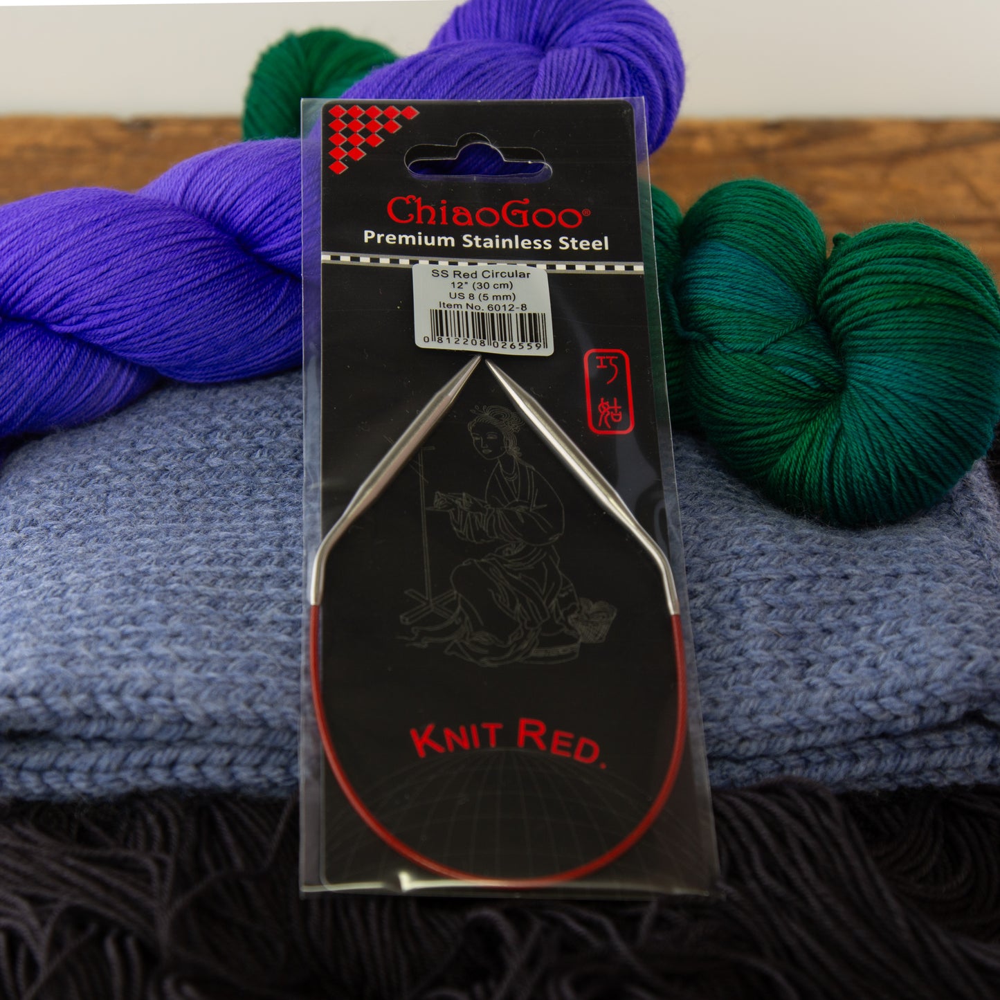 Circular Needles - Fixed Length | Knit Red | Needles