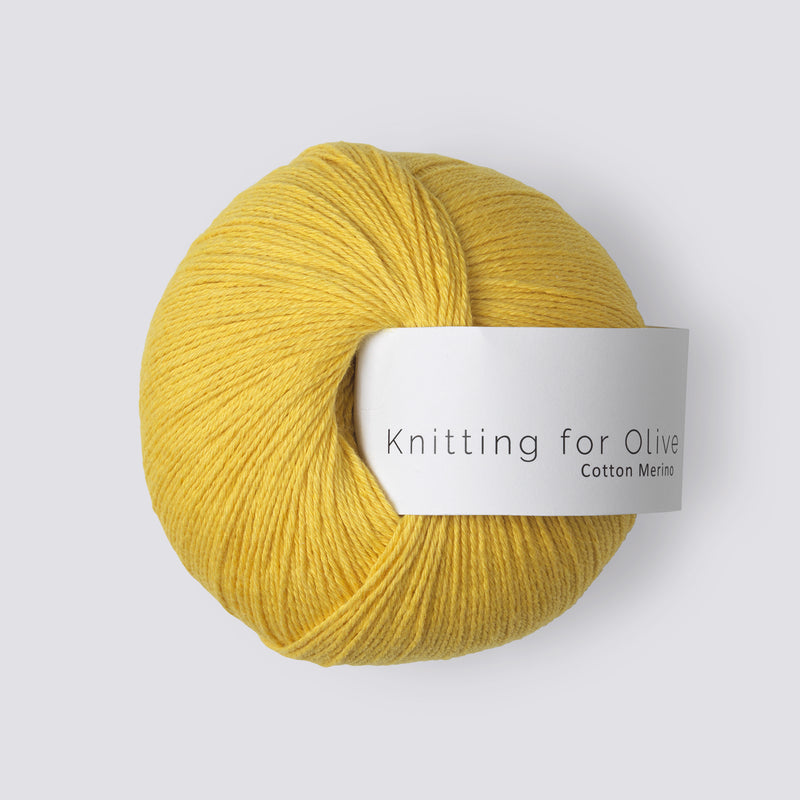 Cotton Merino Buttercup | Yarn - Fingering