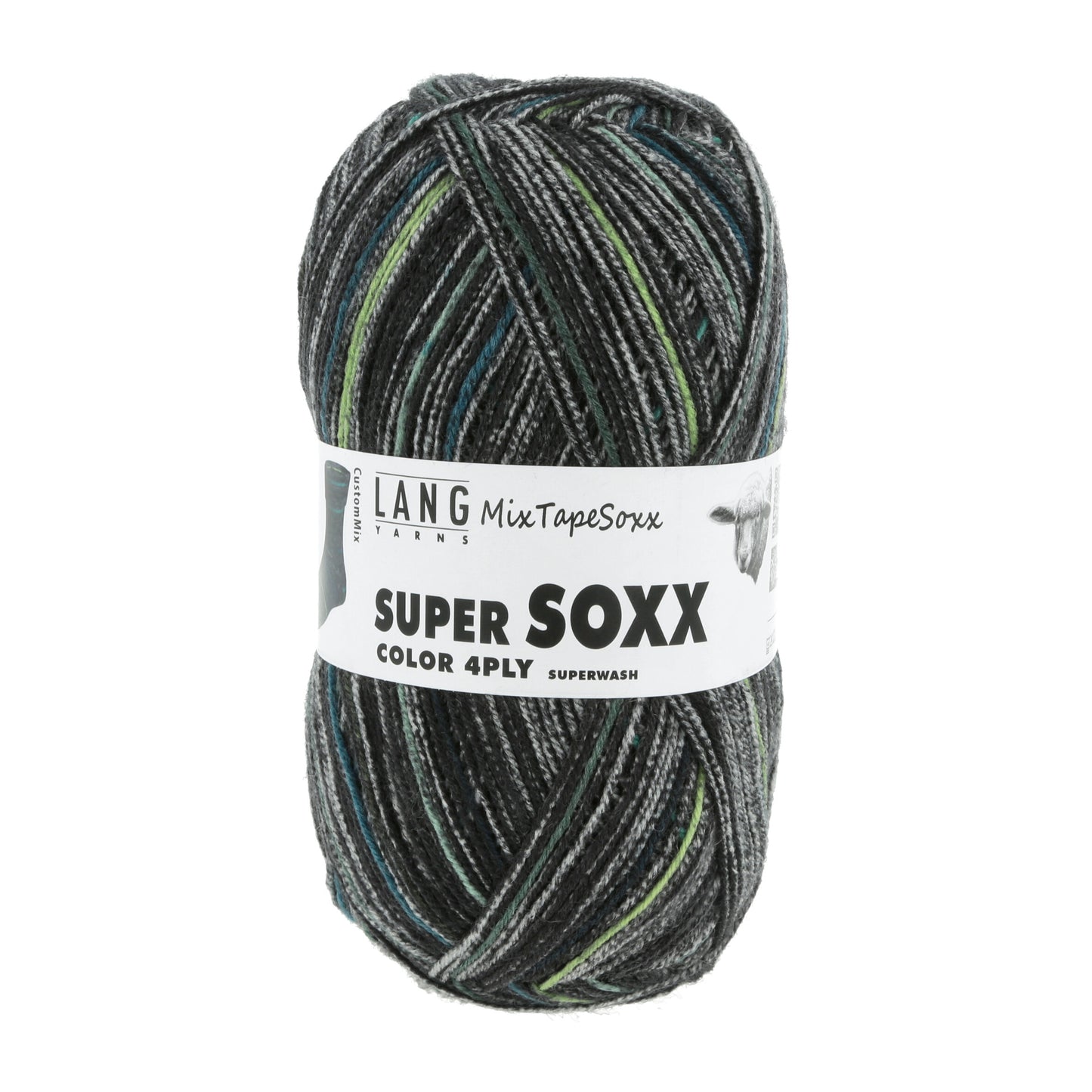 Super Soxx Color 4ply Custom Mix (453) | MixTapeSoxx | Yarn - Fingering