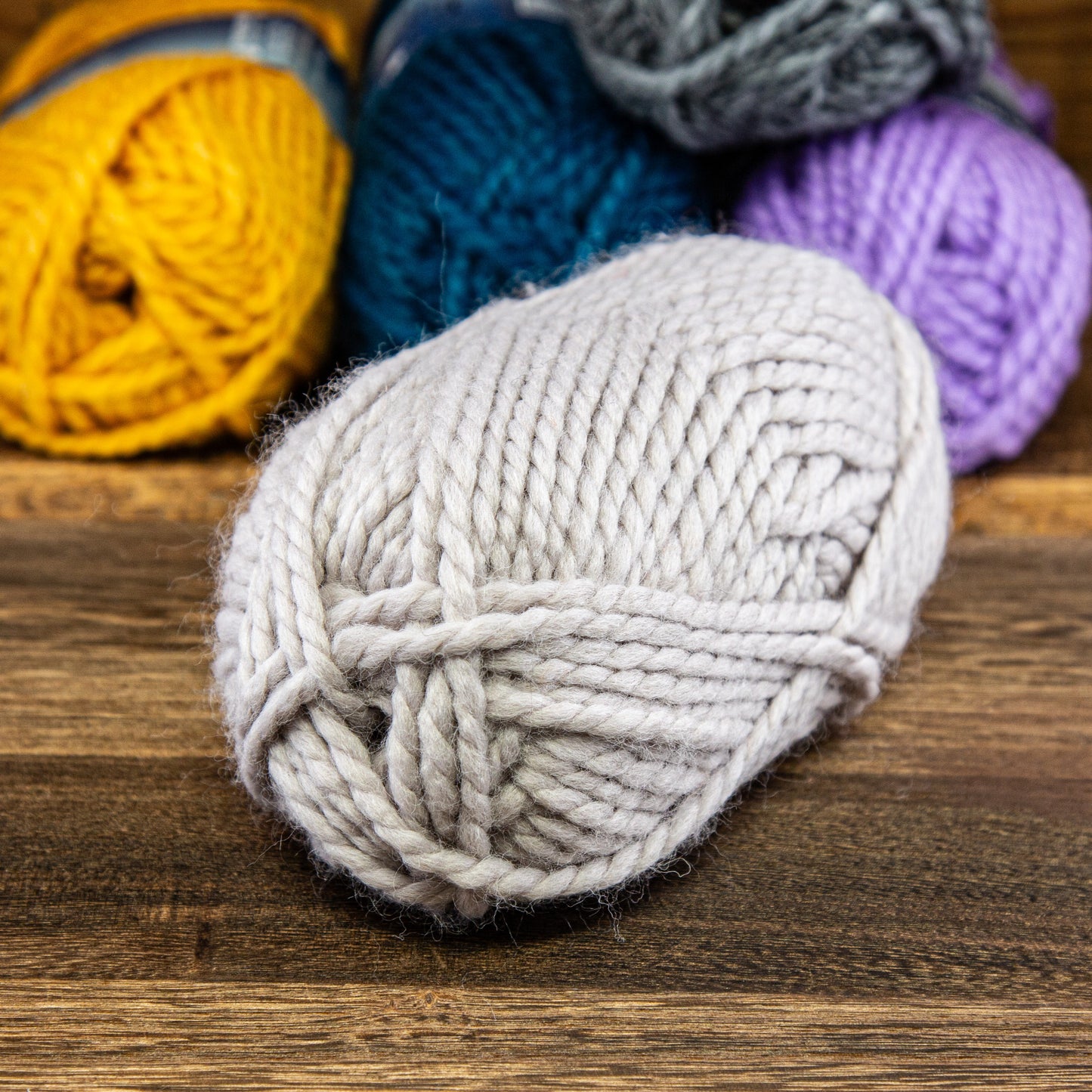 Encore Mega Ash Grey (379) | Yarn - Super Bulky