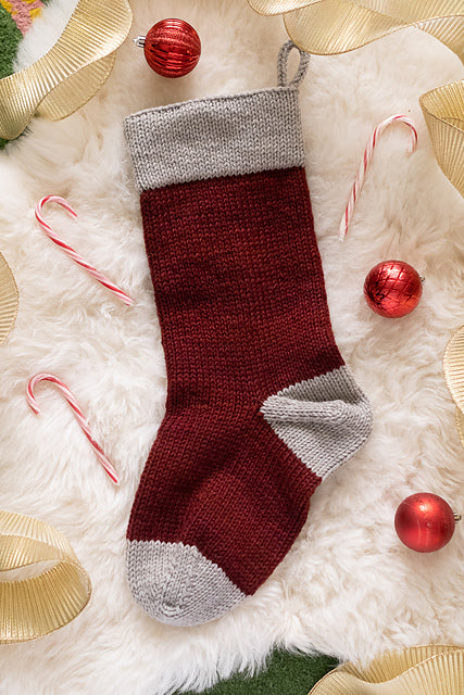  Knit a Christmas Stocking with Nancy Vandivert | Wednesday Afternoons | Sept. 13, 20 & 27 by Lift Bridge Yarns sold by Lift Bridge Yarns
