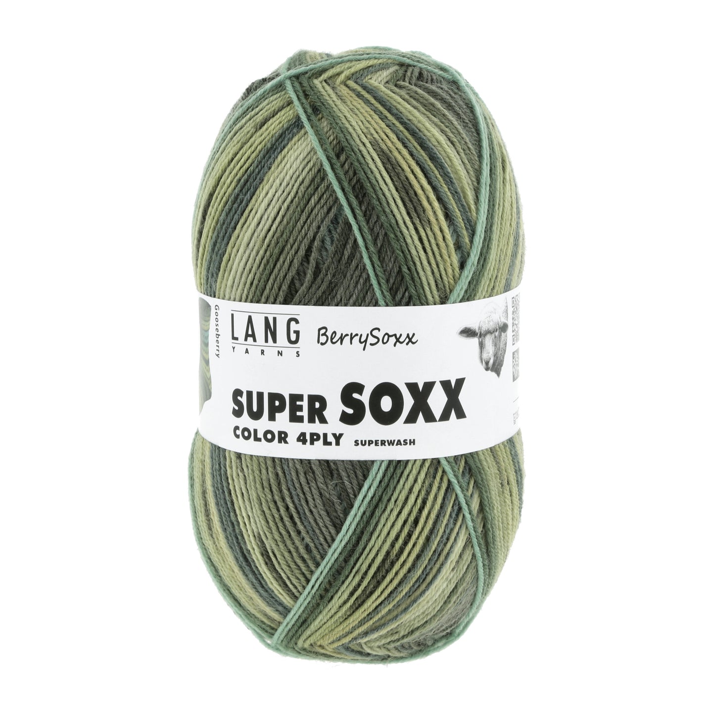 Super Soxx Color 4ply Gooseberry (470) | BerrySoxx | Yarn - Fingering