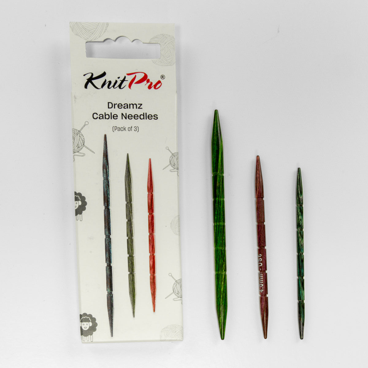 Dreamz Wood Cable Needles | Cable needle