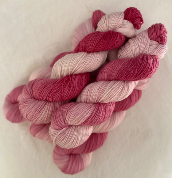  February Color of the Month: I Melt For You by Side Hustle Fiber Co. sold by Lift Bridge Yarns