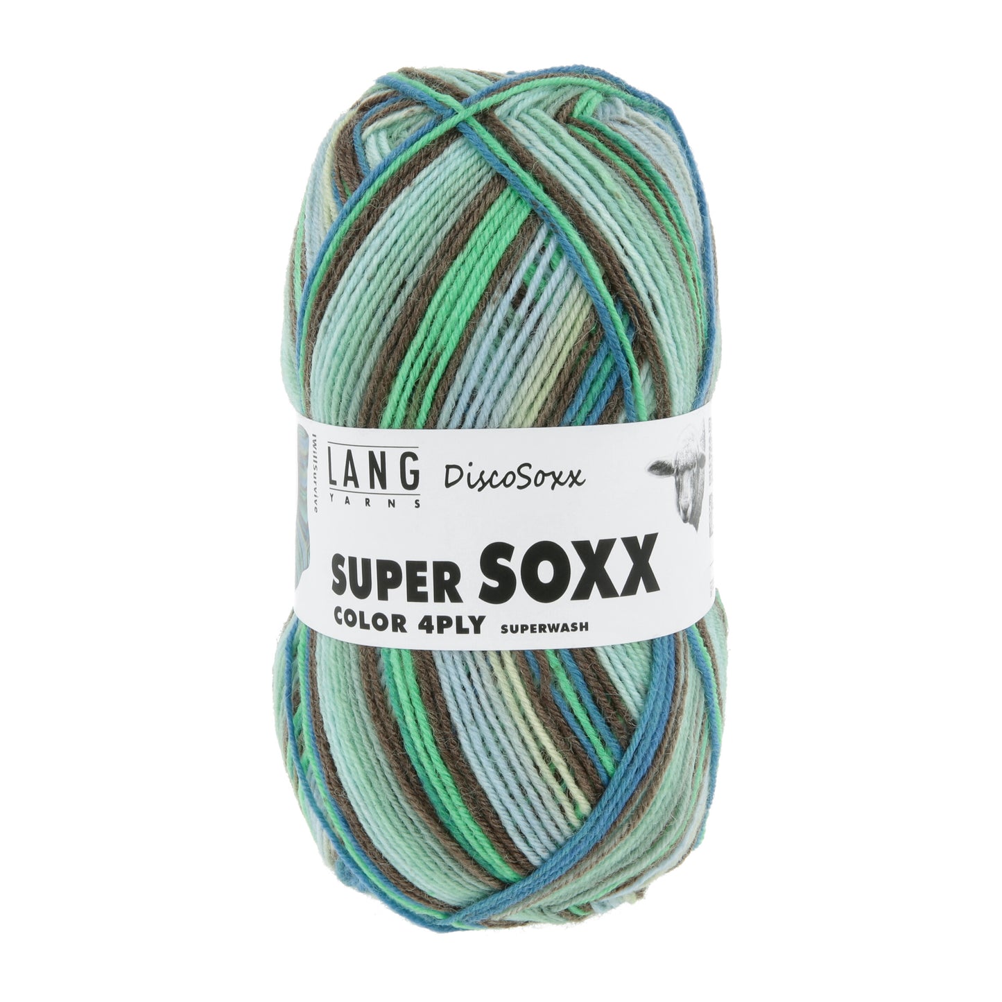 Super Soxx Color 4ply I Will Survive (520) | DiscoSoxx | Yarn - Fingering