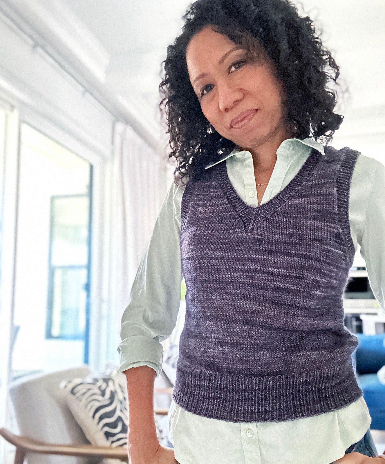 Basic Vest with Nancy Vandivert | Fri. 4/24, 5/1, 5/8 (skip 5/15), 5/22, 5/29 | 3 - 4:30 pm | Class
