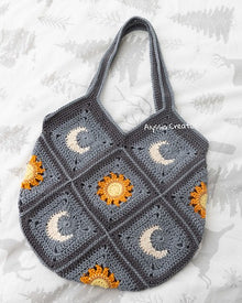  Eclipse Sun & Moon Tote Bag Crochet-A-Long with Sharilyn Ross | Thursdays Mar. 14, 21, 28, April 4, 3:30-4:30 pm