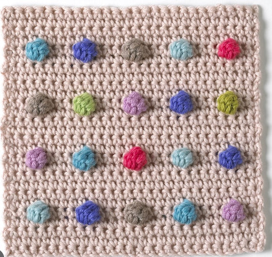  Learn to Crochet 2: Bobbles, Puffs, and Edgings, Oh My!  with Sharilyn Ross  | June 4, 18 & 25 | 2:00 - 3:00 pm by Lift Bridge Yarns sold by Lift Bridge Yarns