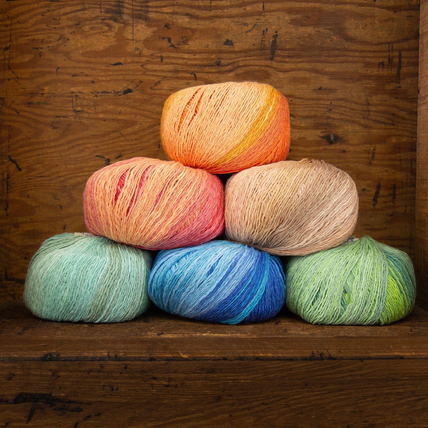Zooey Spray & Stripes | Yarn - DK