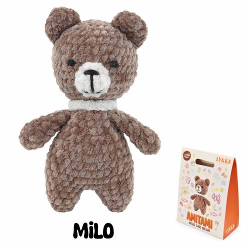Amitami | Milo the Bear | Crochet Kit