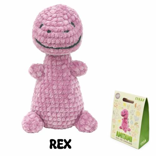 Amitami | Rex the Dinosaur | Crochet Kit