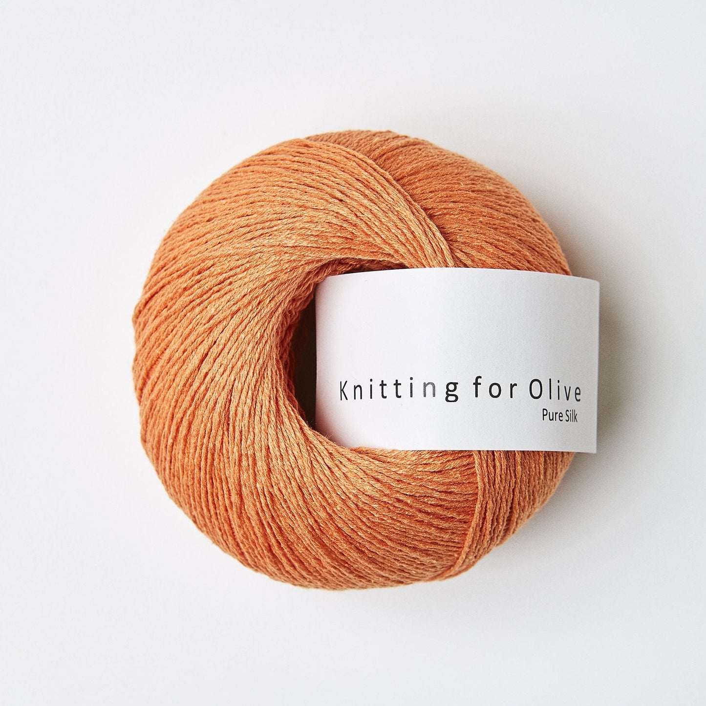 Pure Silk Mandarin Orange | Yarn - Fingering