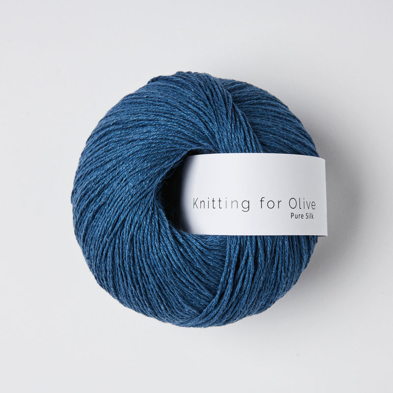 Pure Silk Blue Tit | Yarn - Fingering