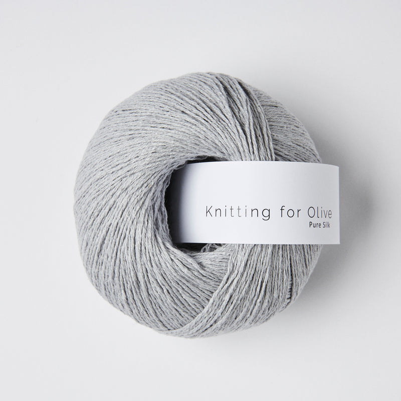 Pure Silk Ice Blue | Yarn - Fingering