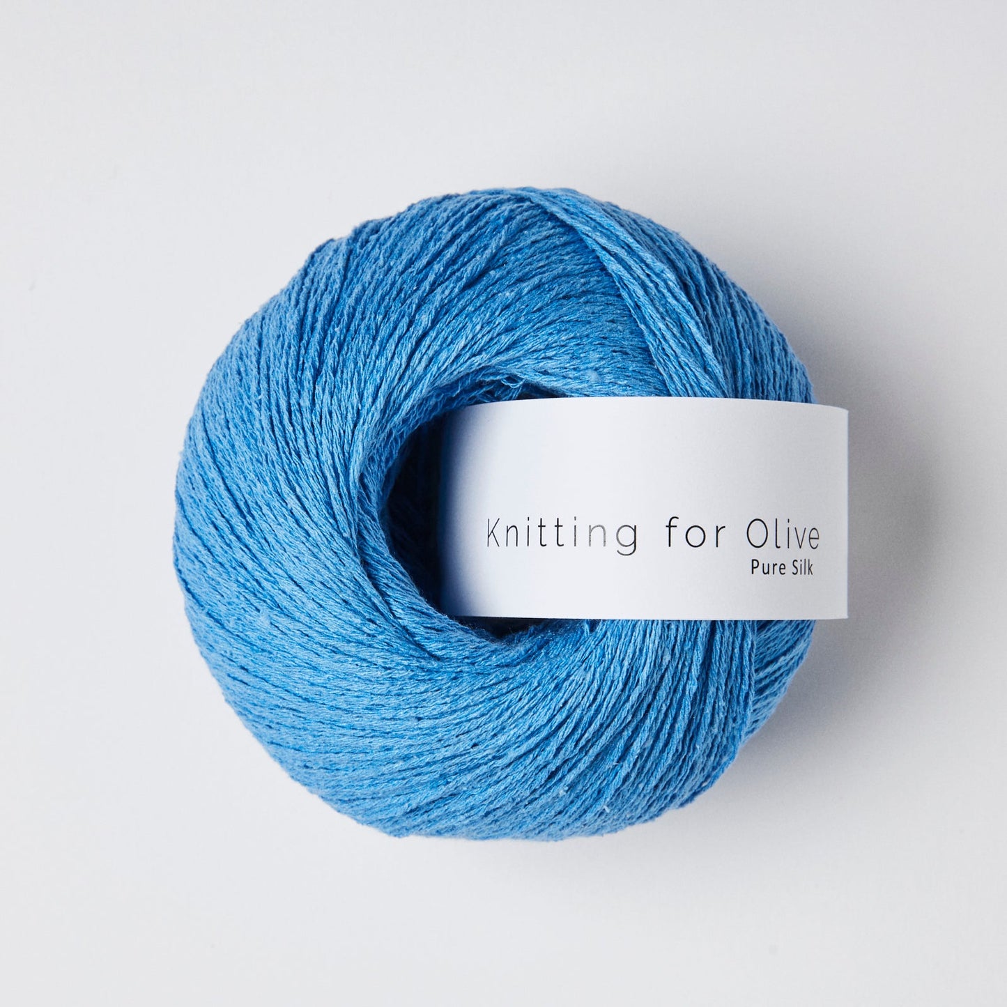 Pure Silk Poppy Blue | Yarn - Fingering