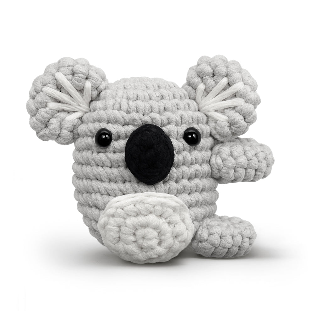 The Woobles | Wally the Koala Crochet Kit – Lift Bridge Yarns