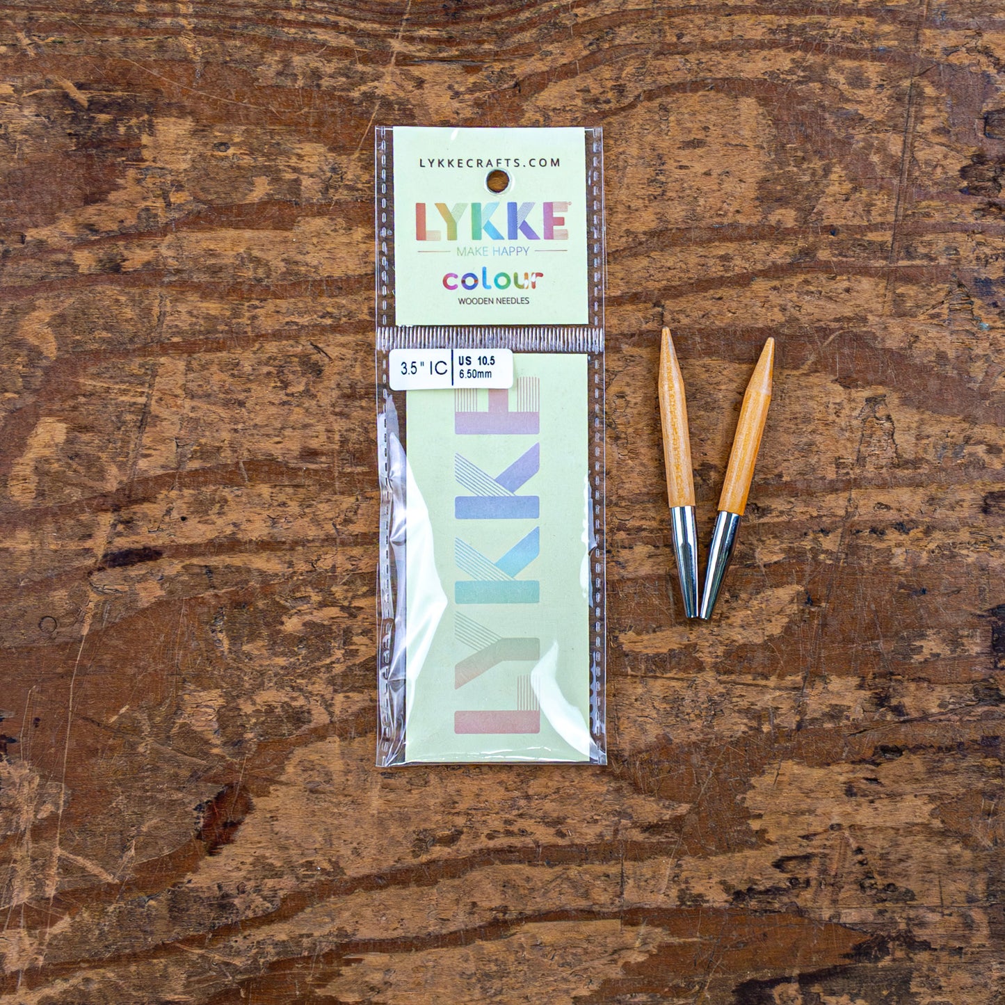 Individual Interchangeable Circular Knitting Needle Tips | Birchwood Colour - 3.5