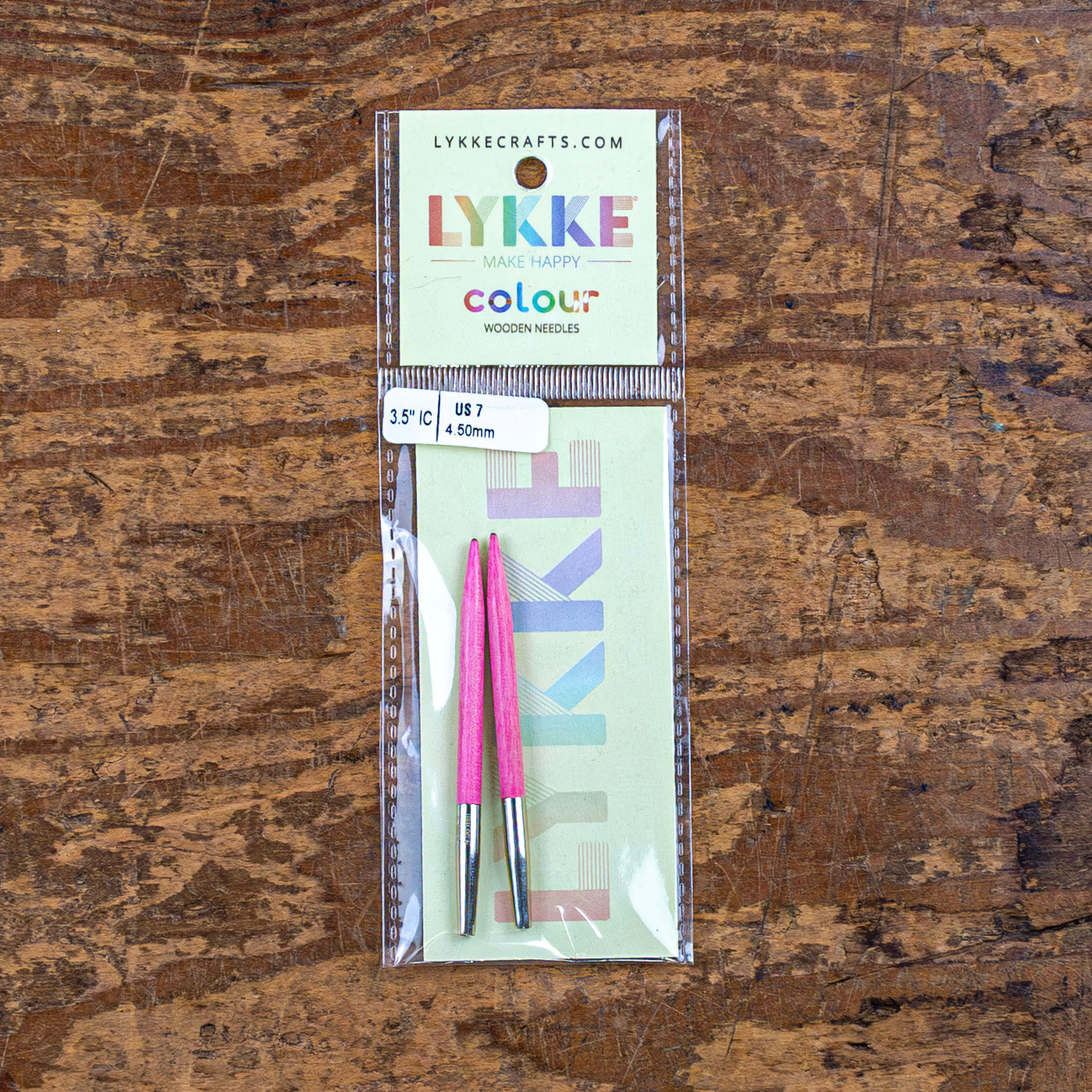 Individual Interchangeable Circular Knitting Needle Tips | Birchwood Colour - 3.5" Tips | Needles