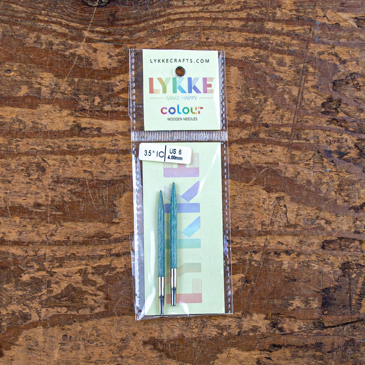 Individual Interchangeable Circular Knitting Needle Tips | Birchwood Colour - 3.5