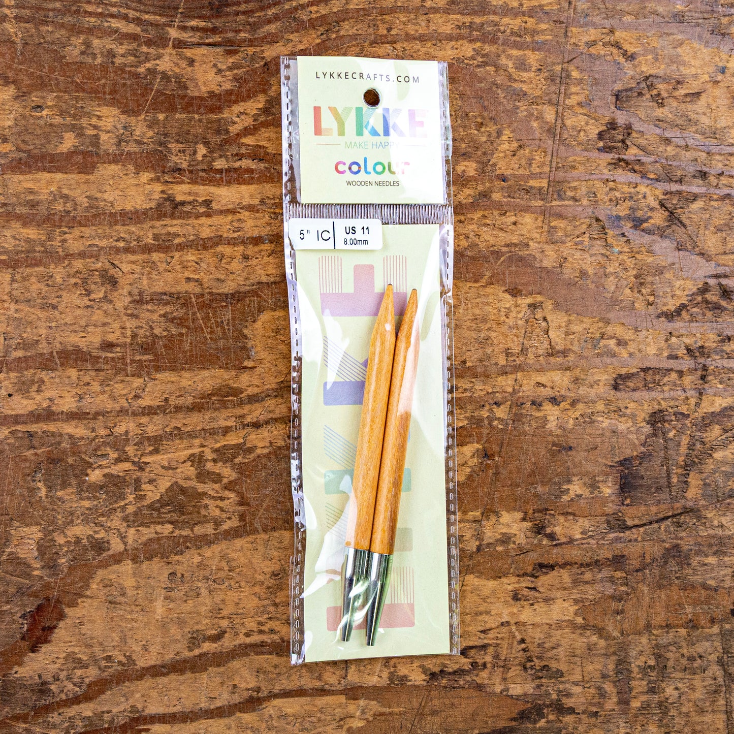 Individual Interchangeable Circular Knitting Needle Tips | Birchwood Colour - 5