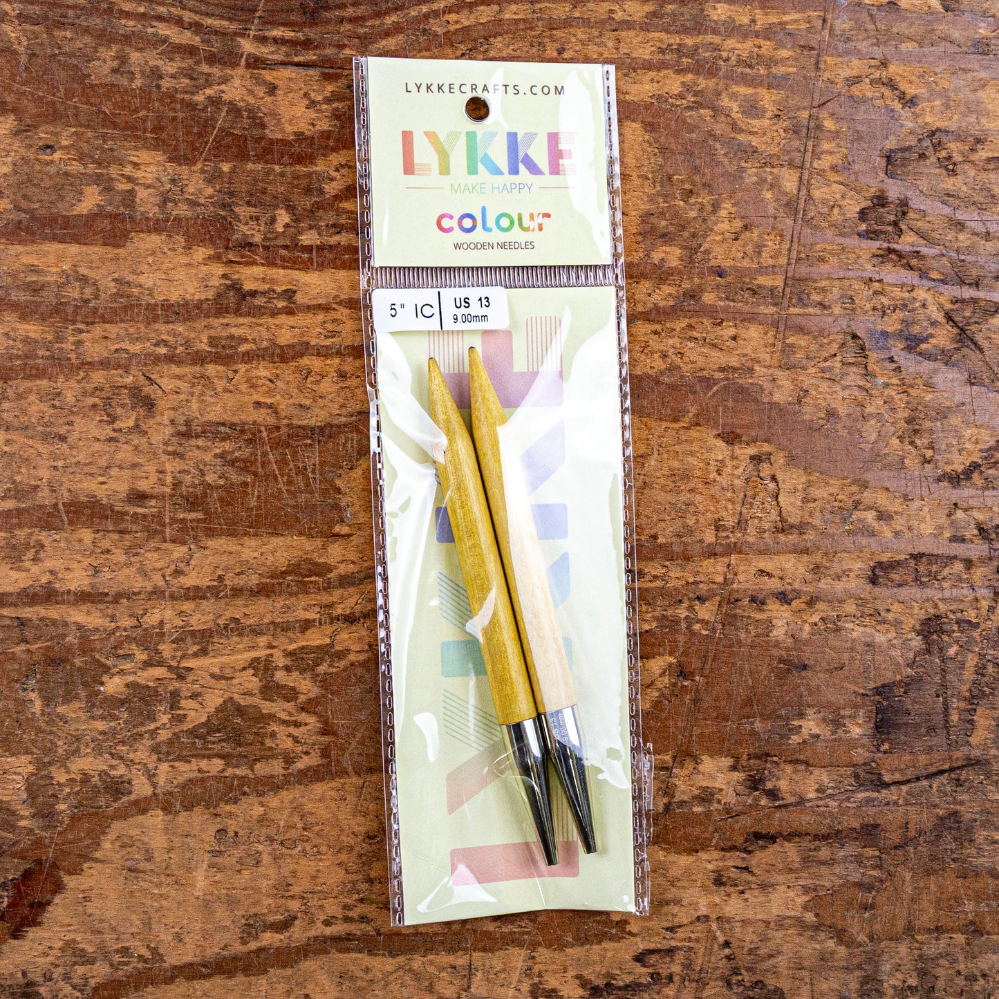 Individual Interchangeable Circular Knitting Needle Tips | Birchwood Colour - 5" Tips | Needles