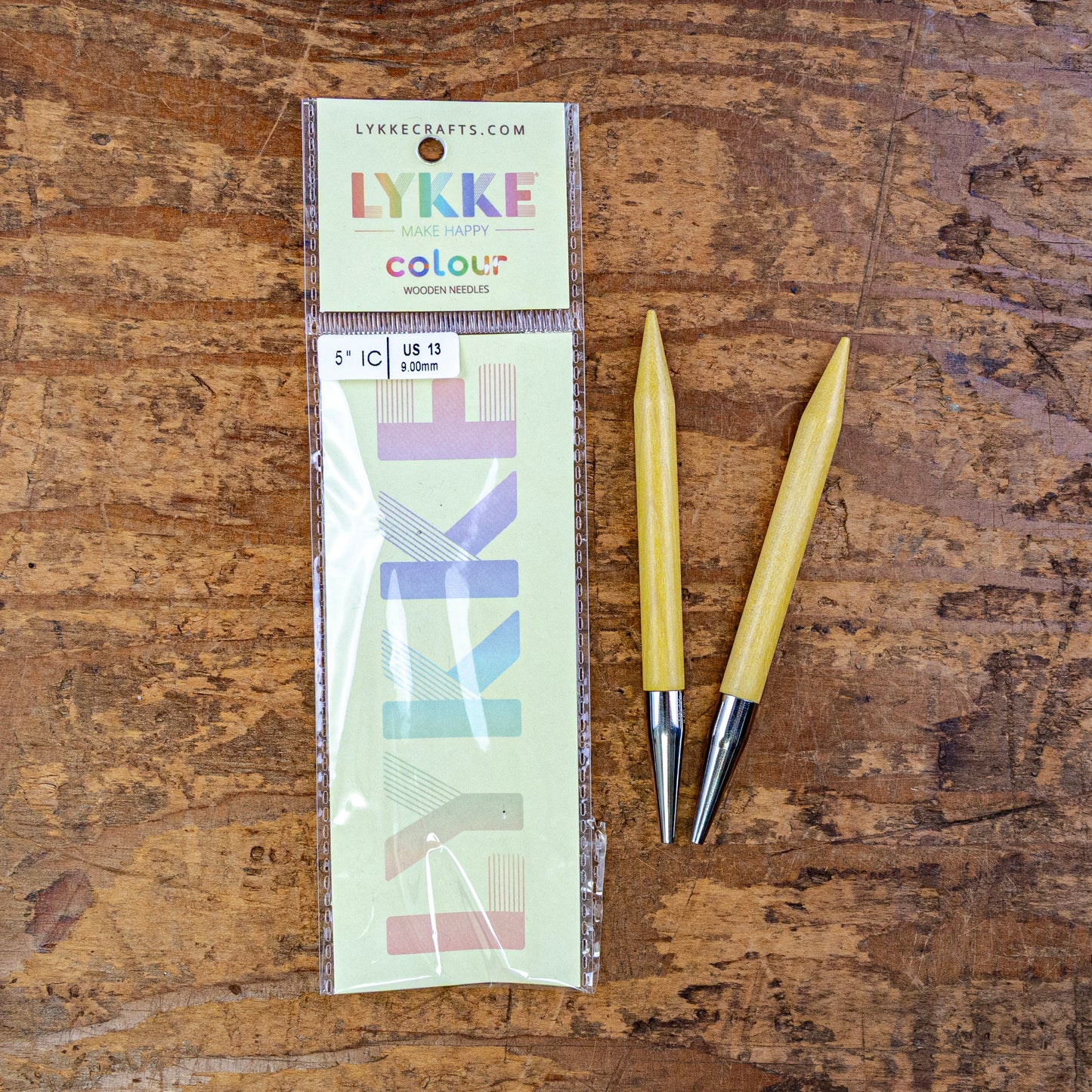 Individual Interchangeable Circular Knitting Needle Tips | Birchwood Colour - 5
