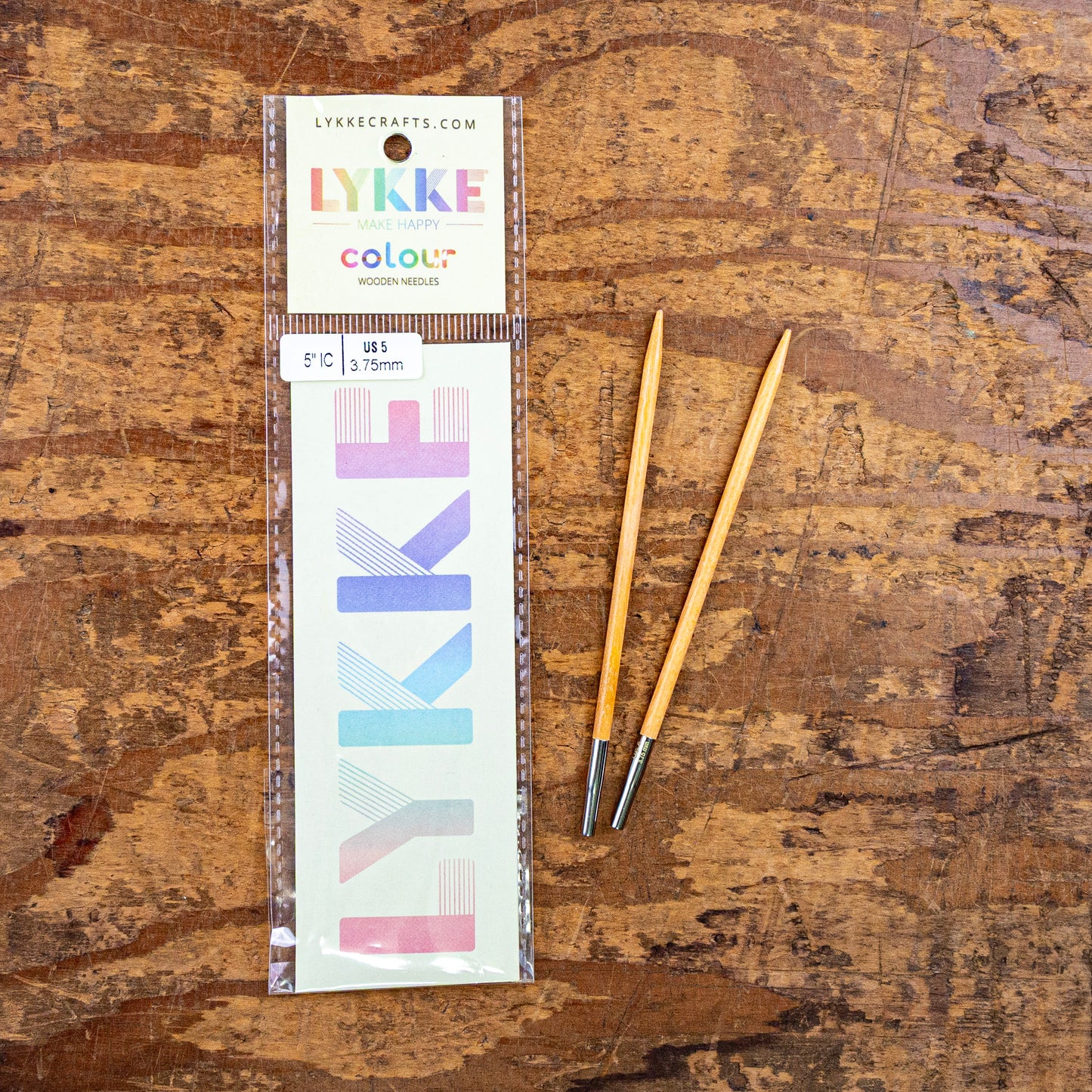 Individual Interchangeable Circular Knitting Needle Tips | Birchwood Colour - 5