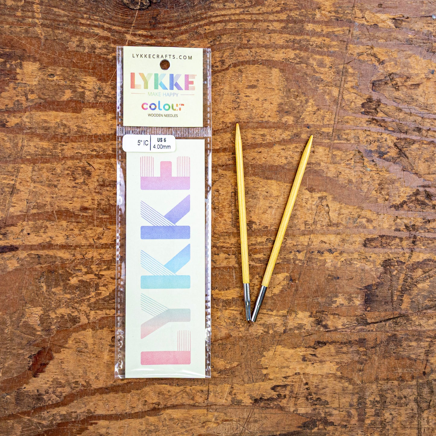 Individual Interchangeable Circular Knitting Needle Tips | Birchwood Colour - 5