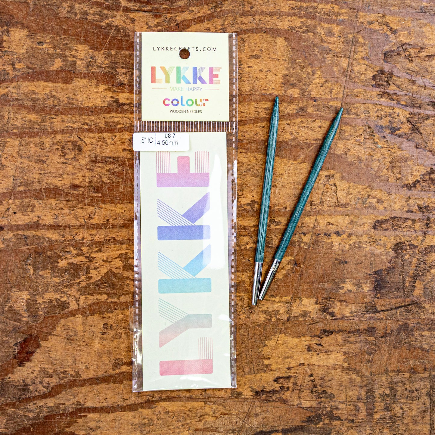 Individual Interchangeable Circular Knitting Needle Tips | Birchwood Colour - 5